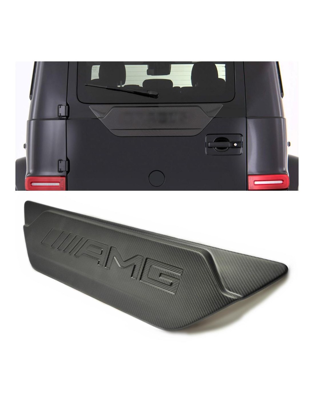 - Mercedes Benz - Attacco porta posteriore AMG in fibra di carbonio per Mercedes-Benz Classe G W463A - 1 - Migliorate la vostra - Mercedes Benz - Attacco porta posteriore AMG in fibra di carbonio per Mercedes-Benz Classe G W463A - 1 - Migliorate la vostra