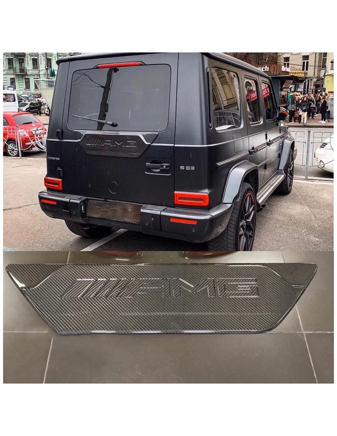  - Mercedes Benz - Fixation de porte arrière AMG en fibre de carbone pour Mercedes-Benz W463A Classe G - 10 - Améliorez votre Me