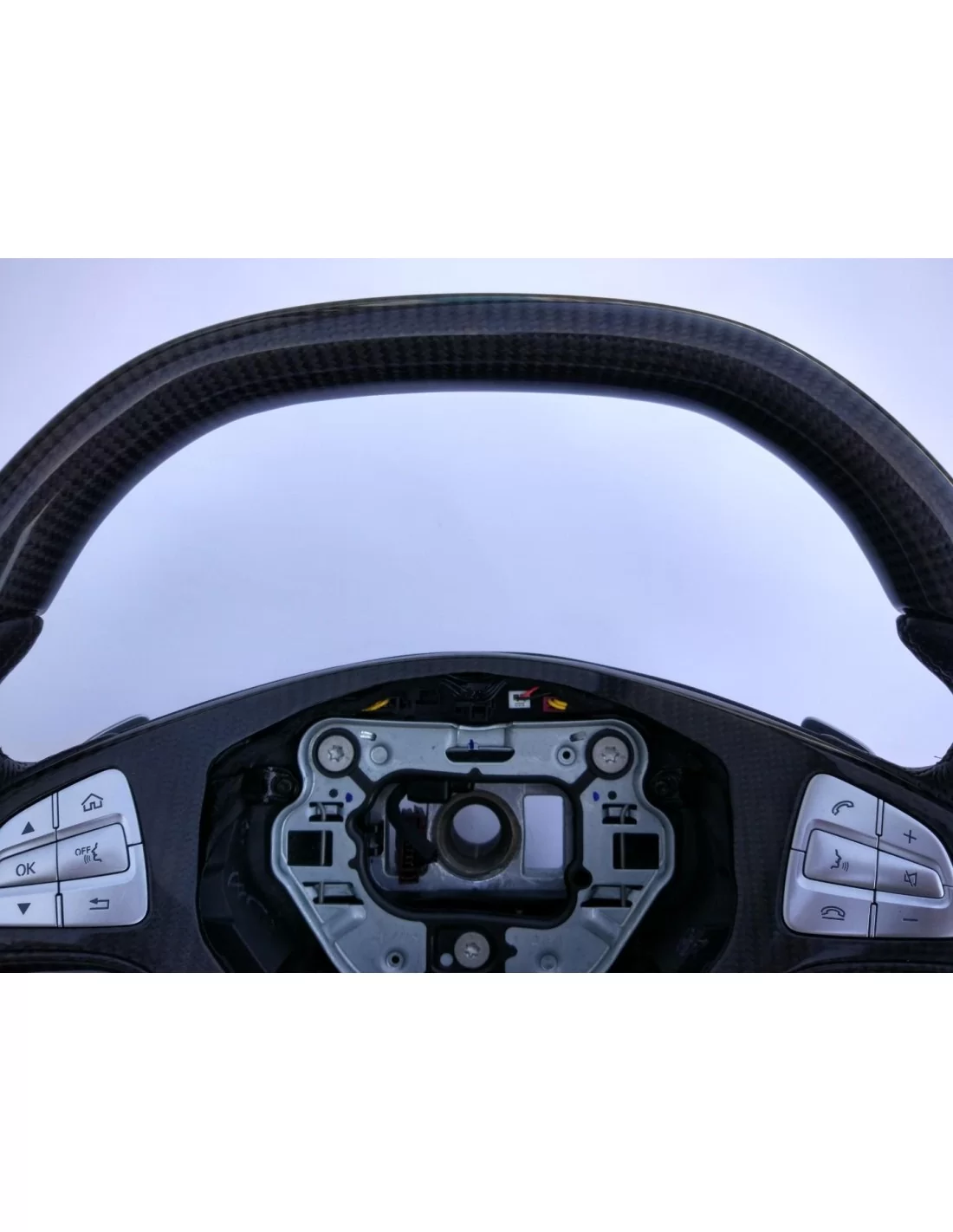  - Steering Wheels - Карбоновий руль Maybach для Mercedes-Benz Maybach S-Class W222 - 4 - Підніміть свій рівень водіння з карбон