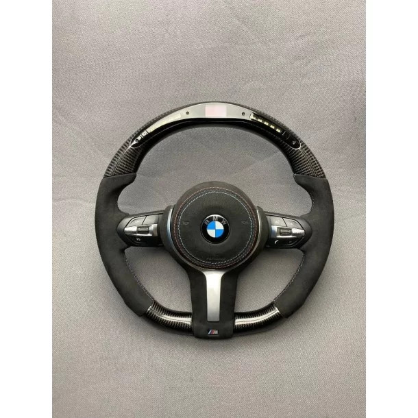  - Steering Wheels - BMW F30 F15 F16 F31 ステアリング ホイール カーボン アルカンターラ - 1 - Steering Wheels BMW F30 F15 F16 F31 ステアリング ホイール カーボン アルカ