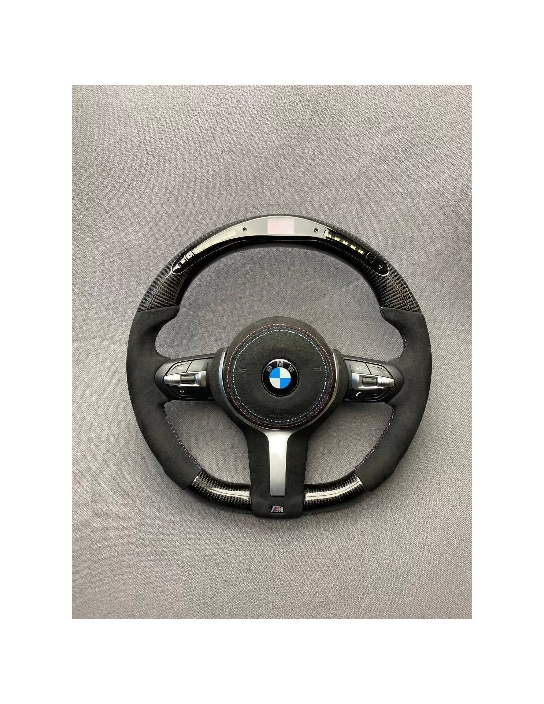  - Steering Wheels - Kierownica BMW F30 F15 F16 F31 Carbon Alcantara - 1 - Kierownica BMW F30 F15 F16 F31 Carbon Alcantara