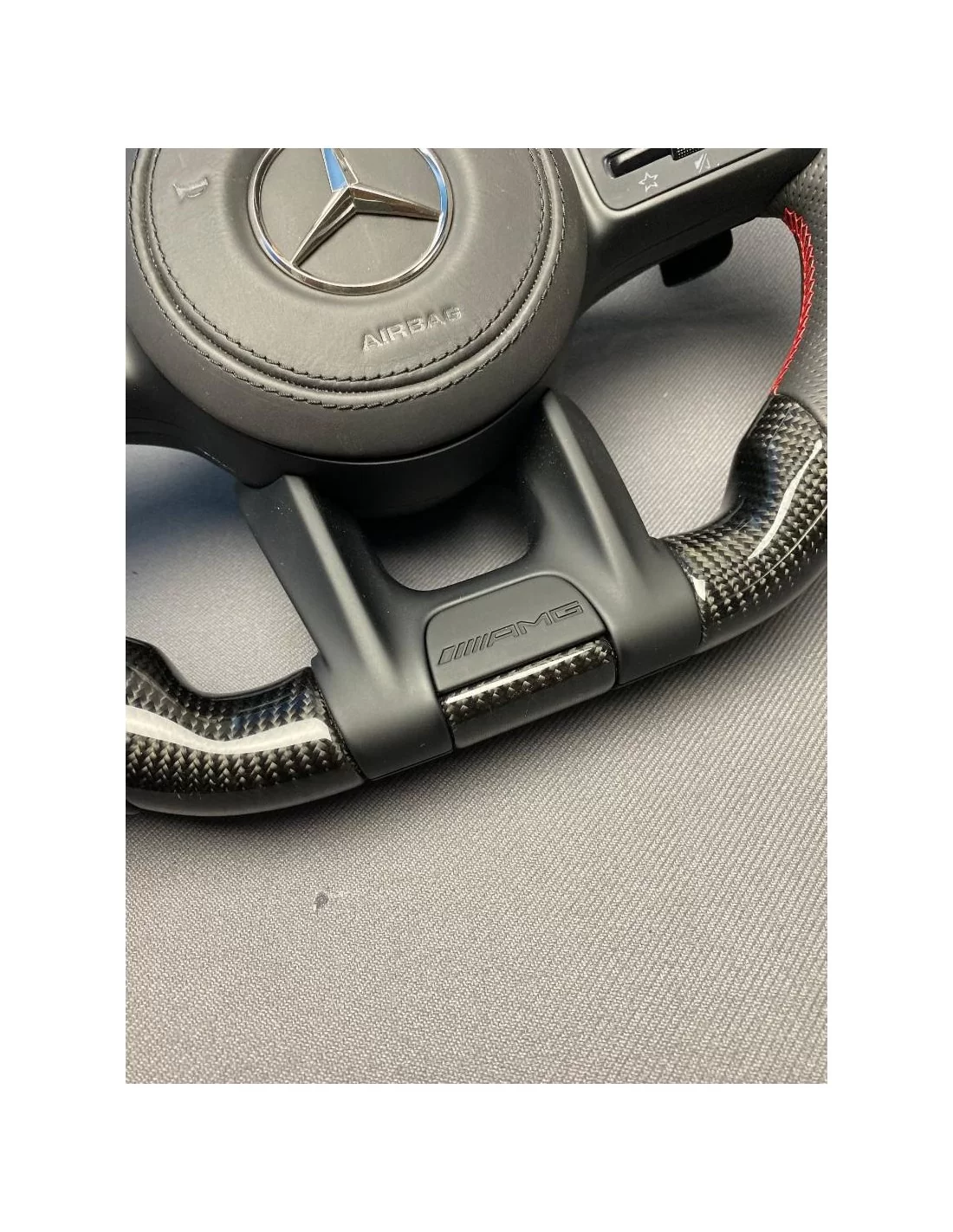 - Steering Wheels - Volante AMG em fibra de carbono para Mercedes-Benz G-Wagon W463A W213 W177 C217 W222 V167 - 3 - Melhore o s - Steering Wheels - Volante AMG em fibra de carbono para Mercedes-Benz G-Wagon W463A W213 W177 C217 W222 V167 - 3 - Melhore o s