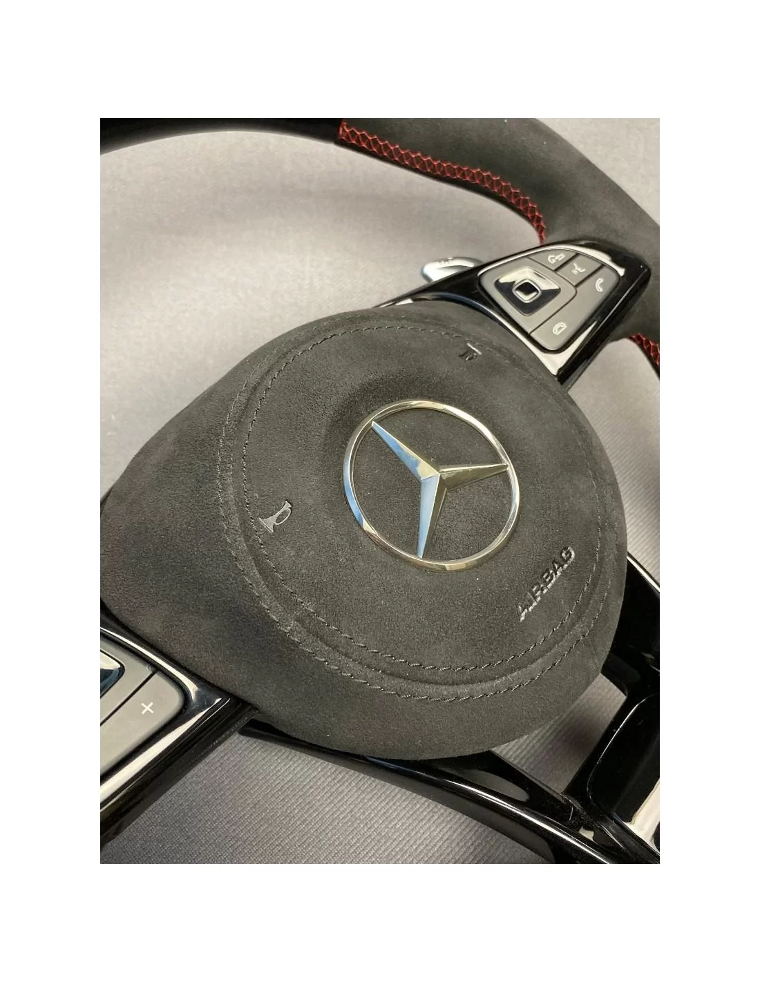  - Steering Wheels - メルセデスベンツEクラスCクラスW205 W213用カーボンファイバーAMGステアリングホイール - 6 - Steering Wheels メルセデスベンツEクラスCクラスW205 W213用カーボンファイバーA