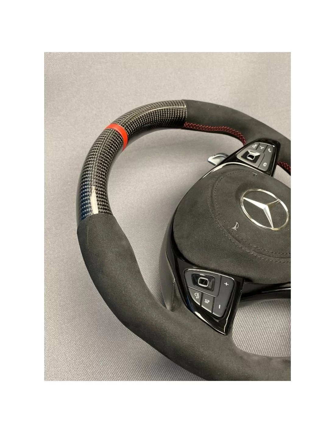  - Steering Wheels - 用于梅赛德斯-奔驰 E 级 C 级 W205 W213 的碳纤维 AMG 方向盘 - 7 - 为您的梅赛德斯-奔驰 E 级或 C 级 W205 W213 升级碳纤维 AMG 方向盘，带来动感优雅的驾驶体验！✉️✏️