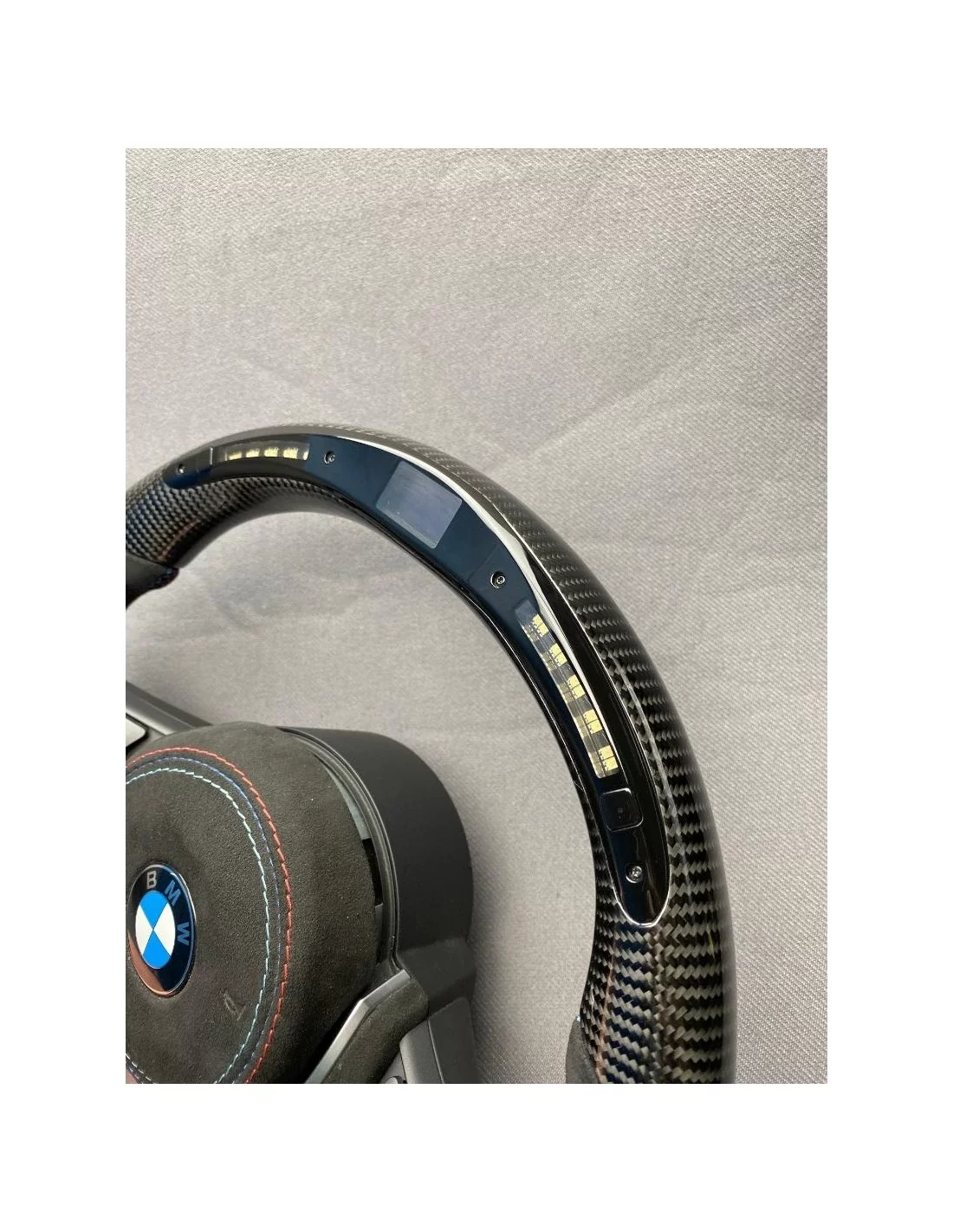  - Steering Wheels - BMW F30 F15 F16 F31 ステアリング ホイール カーボン アルカンターラ - 3 - Steering Wheels BMW F30 F15 F16 F31 ステアリング ホイール カーボン アルカ