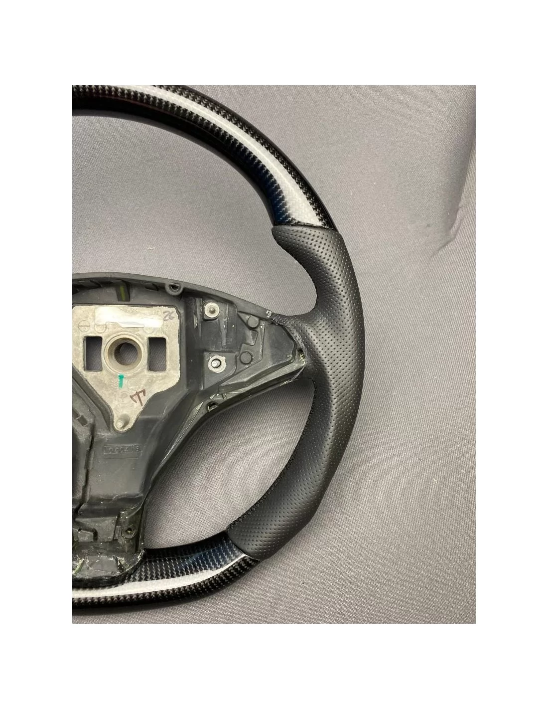  - Steering Wheels - テスラステアリングホイール カーボンレザー - 3 - Steering Wheels テスラステアリングホイール カーボンレザー