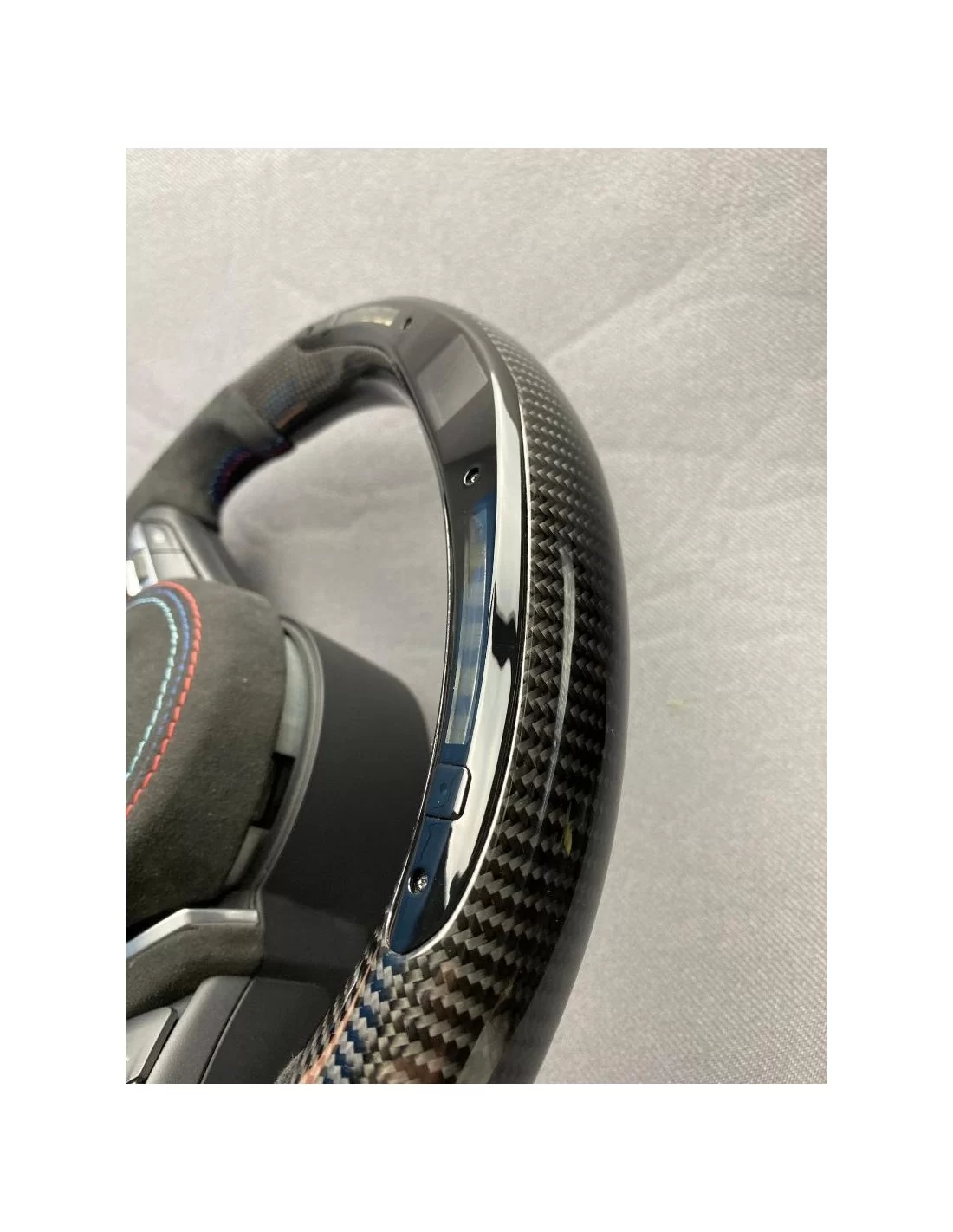  - Steering Wheels - BMW F30 F15 F16 F31 ステアリング ホイール カーボン アルカンターラ - 4 - Steering Wheels BMW F30 F15 F16 F31 ステアリング ホイール カーボン アルカ