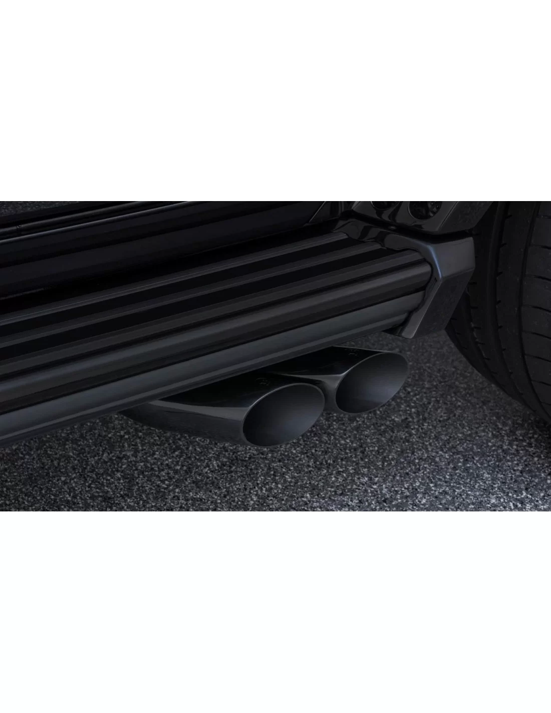 - Mercedes Benz - Acero inoxidable Brabus tubos de escape consejos negro para Mercedes-Benz Clase G W463A W464 - 2 - Actualice - Mercedes Benz - Acero inoxidable Brabus tubos de escape consejos negro para Mercedes-Benz Clase G W463A W464 - 2 - Actualice