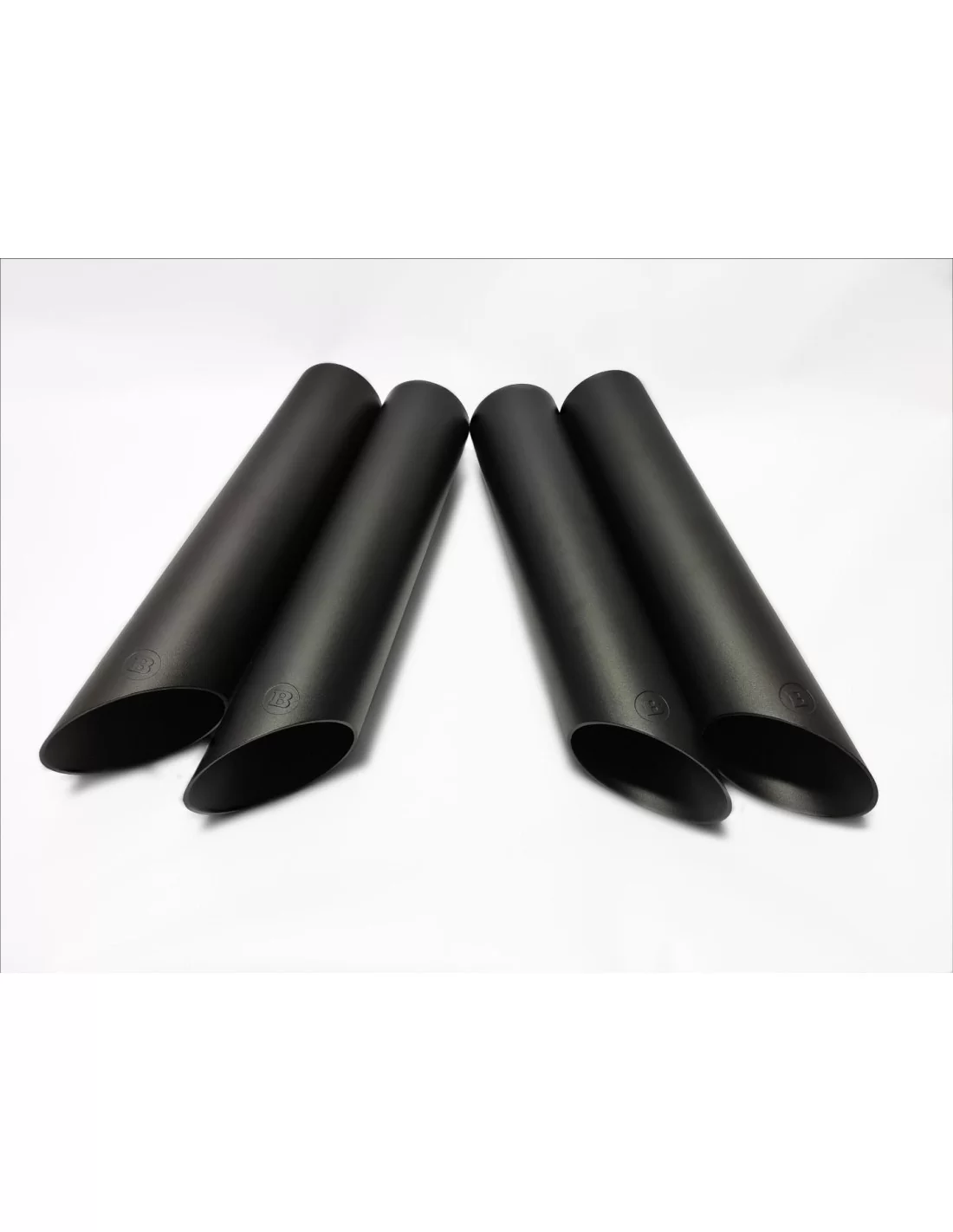 - Mercedes Benz - Acero inoxidable Brabus tubos de escape consejos negro para Mercedes-Benz Clase G W463A W464 - 5 - Actualice - Mercedes Benz - Acero inoxidable Brabus tubos de escape consejos negro para Mercedes-Benz Clase G W463A W464 - 5 - Actualice