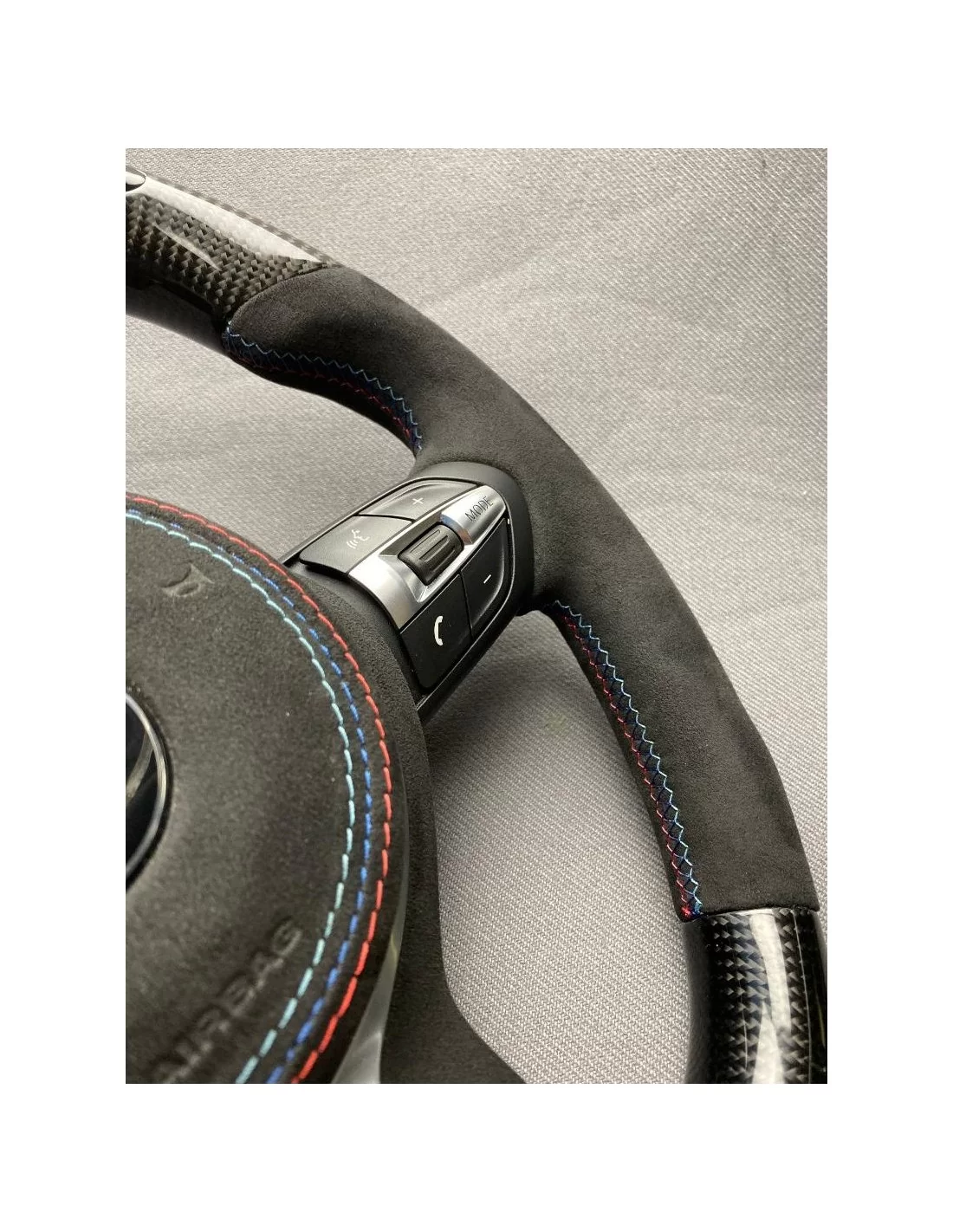  - Steering Wheels - Kierownica BMW F30 F15 F16 F31 Carbon Alcantara - 6 - Kierownica BMW F30 F15 F16 F31 Carbon Alcantara