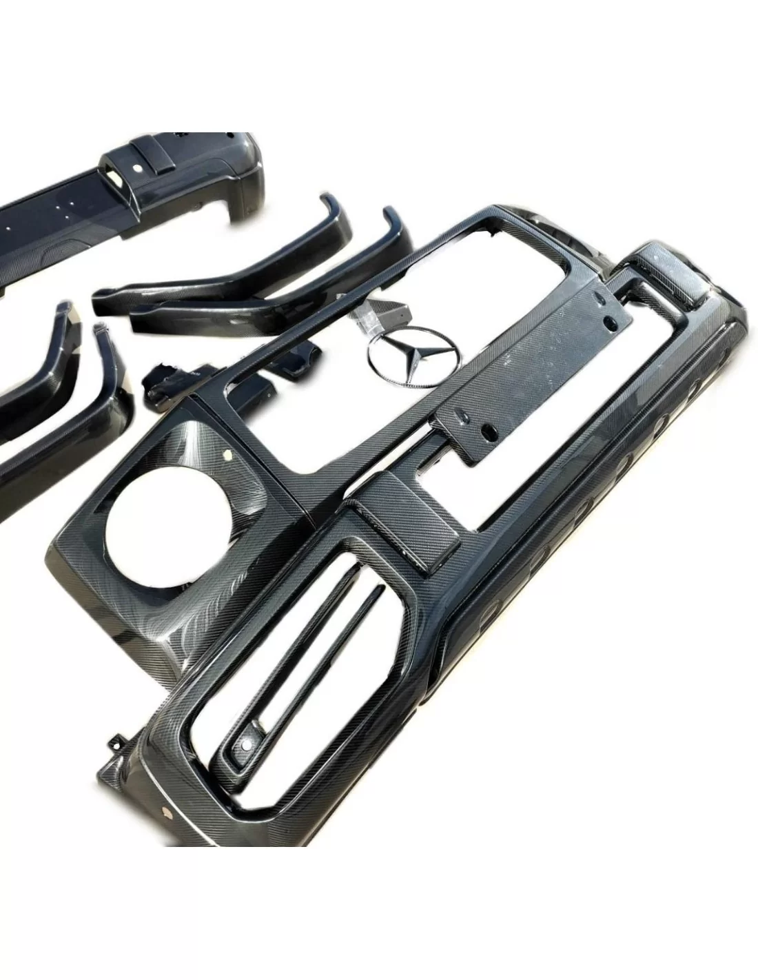  - Mercedes-Benz - Koolstofvezel AMG G63 bodykit voor Mercedes-Benz W463A G-Klasse - 3 - Transformeer uw Mercedes-Benz W463A G-K