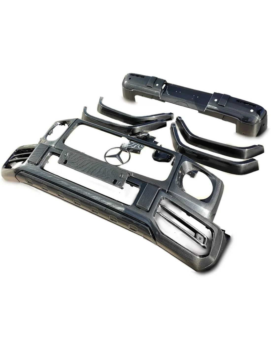  - Mercedes Benz - Kit carrosserie AMG G63 en fibre de carbone pour Mercedes-Benz Classe G W463A - 6 - Transformez votre Mercede