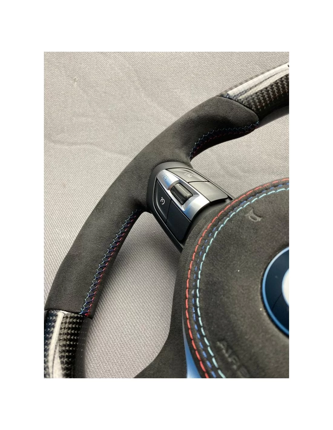  - Steering Wheels - Kierownica BMW F30 F15 F16 F31 Carbon Alcantara - 7 - Kierownica BMW F30 F15 F16 F31 Carbon Alcantara