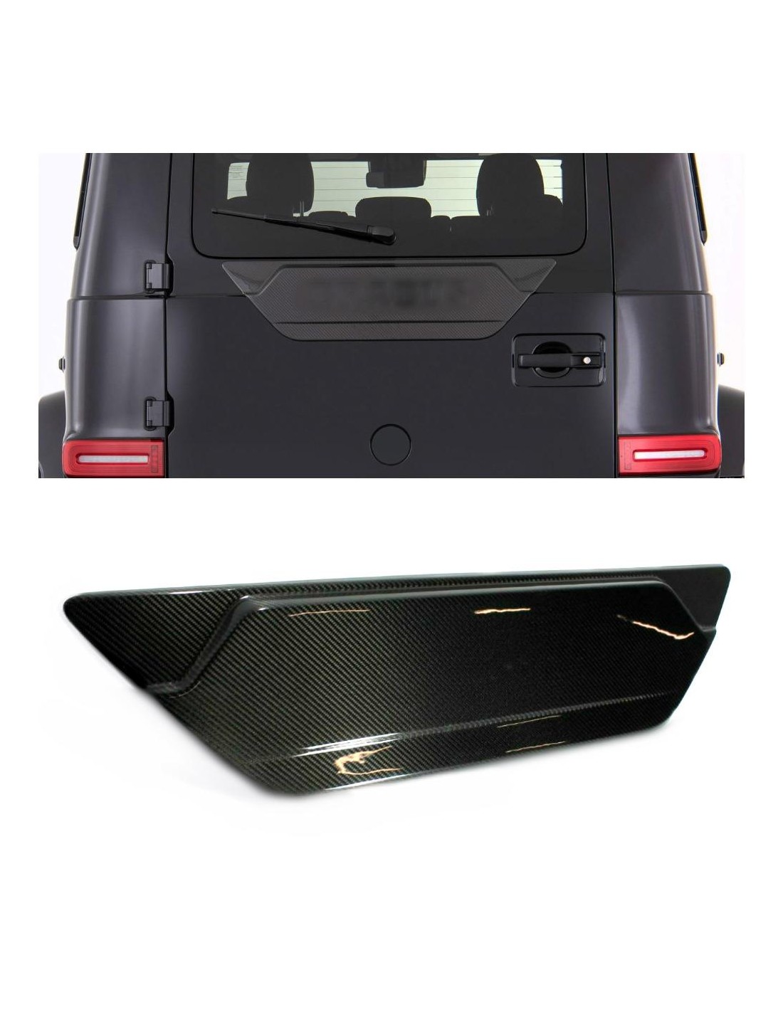  - Mercedes-Benz - Carbon fiber rear door attachment for Mercedes-Benz W463A G-Class - 1 - Upgrade your Mercedes-Benz W463A G-Cl