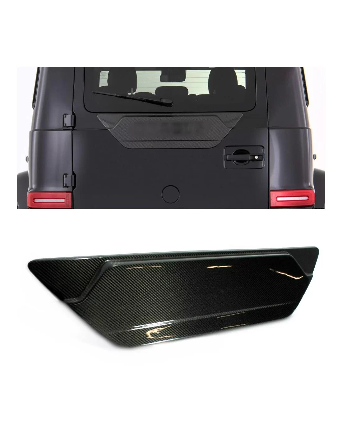  - Mercedes-Benz - Carbon fiber rear door attachment for Mercedes-Benz W463A G-Class - 1 - Upgrade your Mercedes-Benz W463A G-Cl