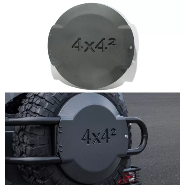  - Mercedes-Benz - Glasvezel reservewielhoes achter voor Mercedes-Benz W463A W464 G-Wagon 4x4 Squared - 1 - Verfraai uw Mercedes