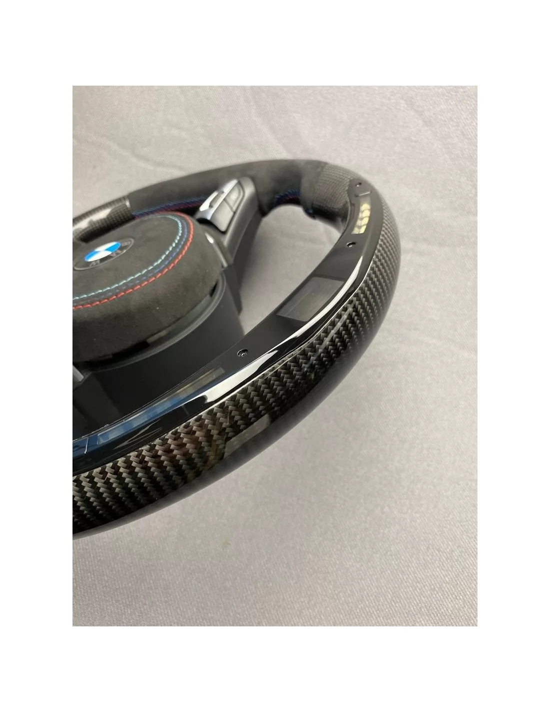 - Volante - BMW F30 F15 F16 F31 Volante Carbono Alcantara - 10 - ¡Actualice su BMW con el volante F30 F15 F16 F31 Carbon Alcant - Volante - BMW F30 F15 F16 F31 Volante Carbono Alcantara - 10 - ¡Actualice su BMW con el volante F30 F15 F16 F31 Carbon Alcant