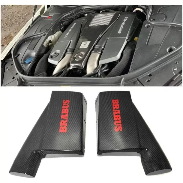  - Mercedes Benz - Set di coperture del filtro aria motore in fibra di carbonio per Mercedes-Benz W463 Classe G G63 - 1 - Acquis