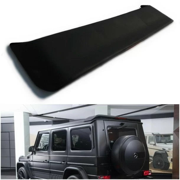  - Mercedes Benz - Spoiler posteriore in vetroresina con luce di stop per Mercedes-Benz Classe G W463 - 1 - Acquista lo spoiler 