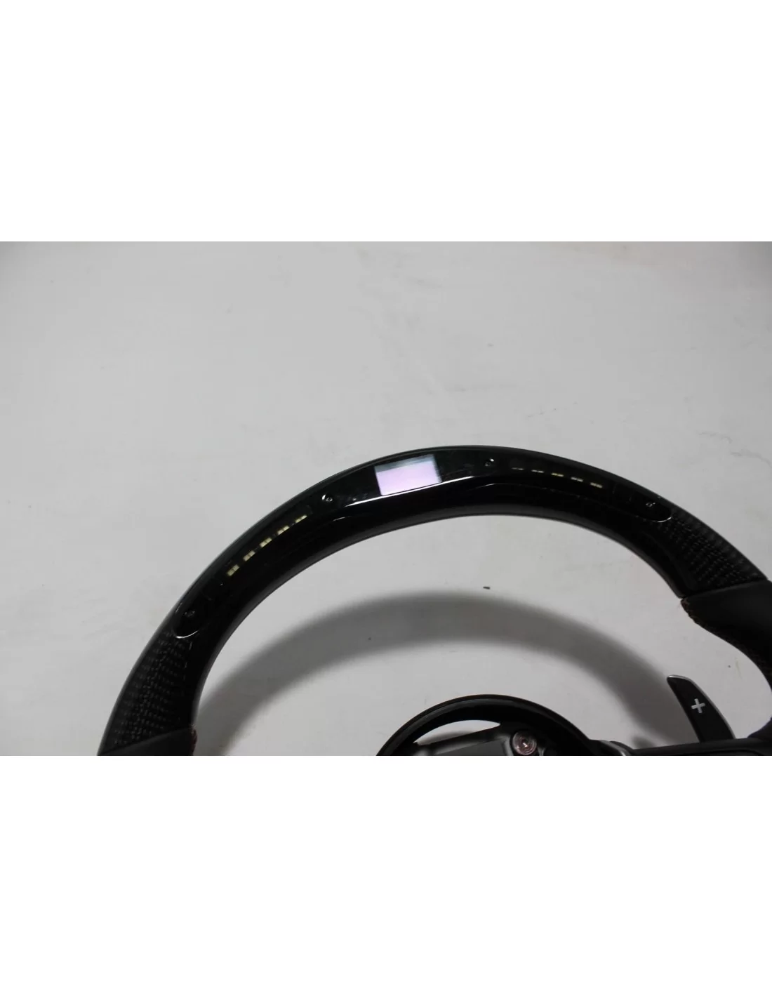  - Steering Wheels - BMW F80 F81 F82 F83 F85 F86 M3 M4 M2 X5m X6m Кермо з карбонової шкіри зі світлодіодною панеллю - 2 - Піднім
