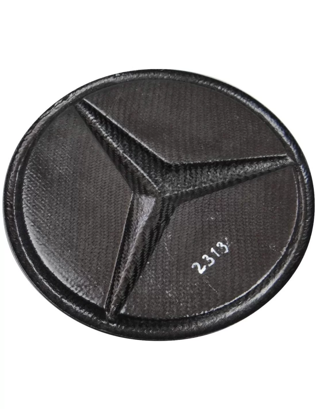  - Logos & Emblems - Voorgrille ster stevig embleem van koolstofvezel voor Mercedes-Benz W463a W464 G-Klasse G-Wagen - 2 - Koop 