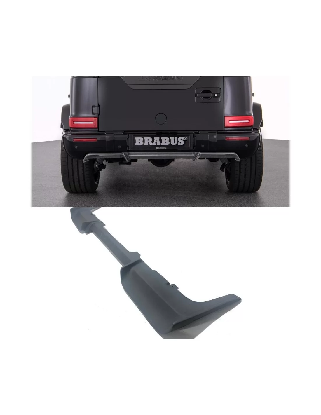 - Mercedes-Benz - Glasvezel BRABUS achterdiffusor voor Mercedes-Benz G-Klasse W463A W464 - 4 - Upgrade uw Mercedes-Benz G-Klass  - Mercedes-Benz - Glasvezel BRABUS achterdiffusor voor Mercedes-Benz G-Klasse W463A W464 - 4 - Upgrade uw Mercedes-Benz G-Klass