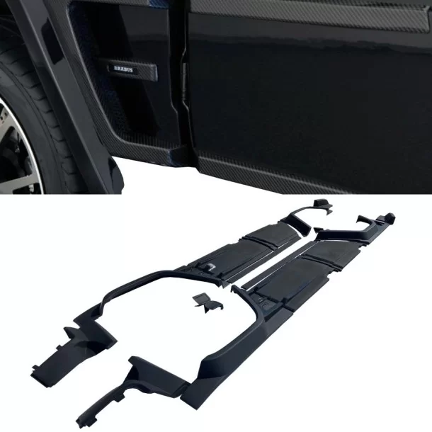 - Mercedes-Benz - Brabus Fiberglass Widestar body kit with carbon elements for Mercedes-Benz G-Class W463 (23 elements) - 1 - B - Mercedes-Benz - Brabus Fiberglass Widestar body kit with carbon elements for Mercedes-Benz G-Class W463 (23 elements) - 1 - B