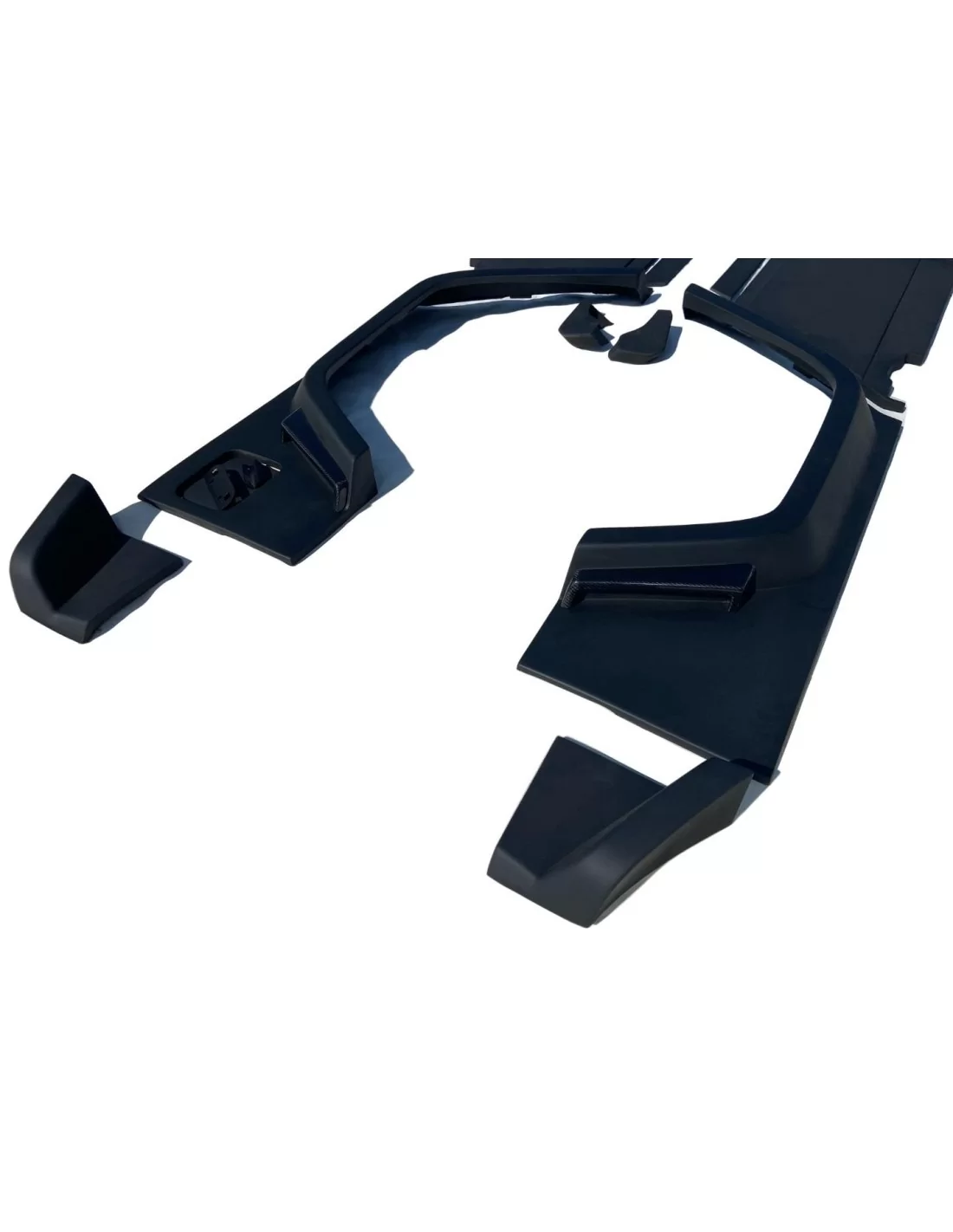  - Mercedes-Benz - Brabus Fiberglass Widestar karossats med kolfiberelement för Mercedes-Benz G-Class W463 (23 element) - 10 - K