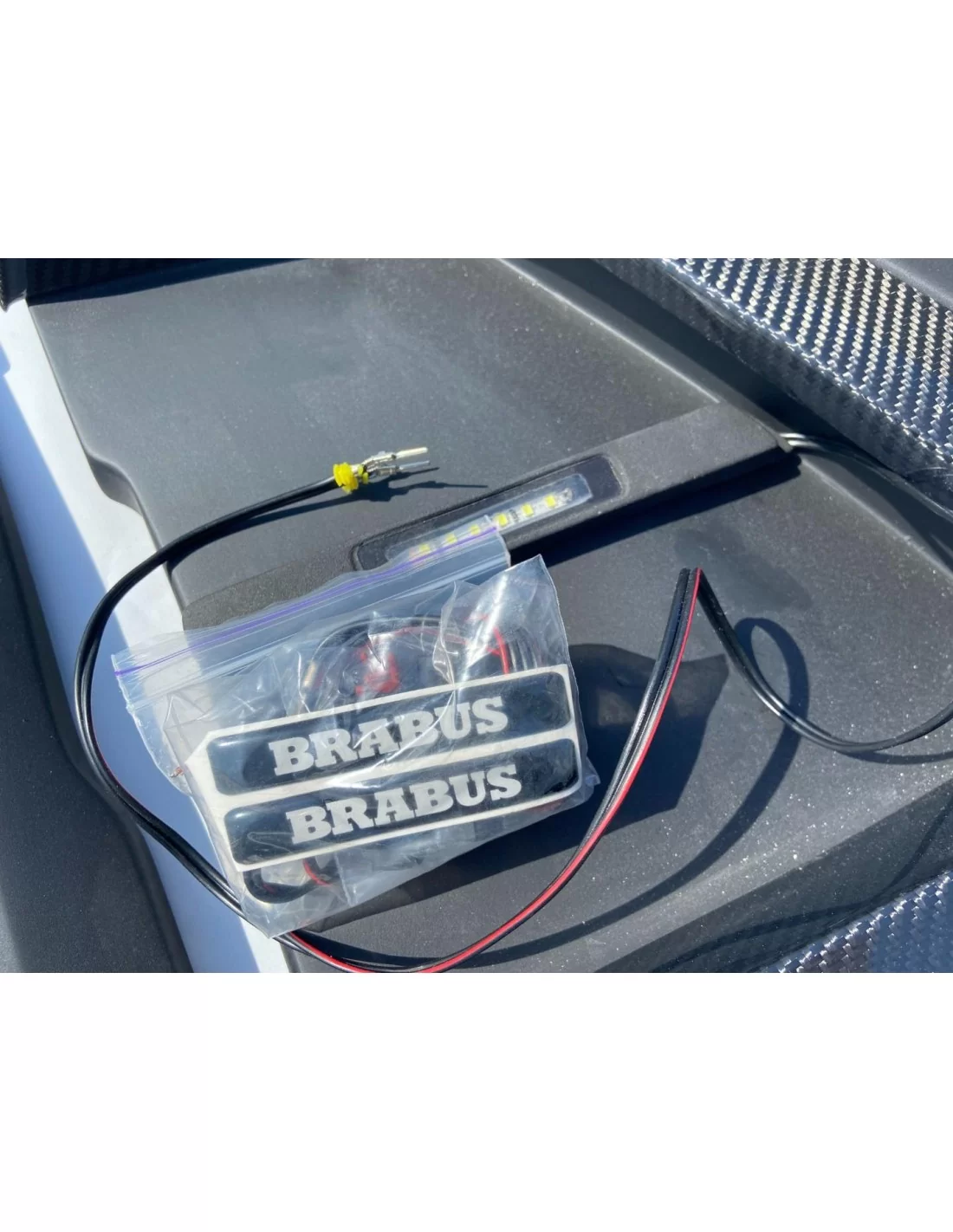  - Mercedes-Benz - Brabus Fiberglass Widestar karossats med kolfiberelement för Mercedes-Benz G-Class W463 (23 element) - 16 - K