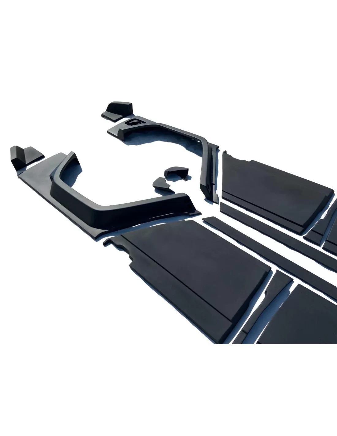  - Mercedes-Benz - Brabus Fiberglass Widestar karossats med kolfiberelement för Mercedes-Benz G-Class W463 (23 element) - 17 - K