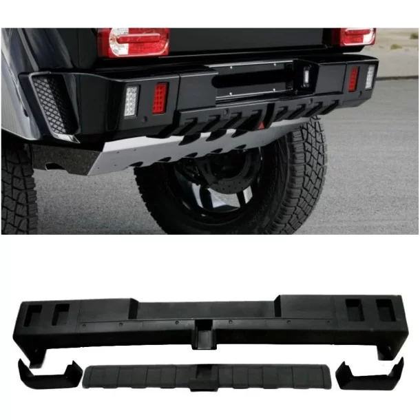  - Mercedes Benz - Parachoques trasero Brabus de fibra de vidrio con difusor para Mercedes-Benz W463 G-wagon - 1 - ¡Comprar para