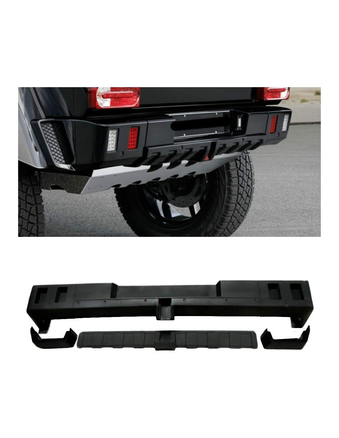 - Mercedes Benz - Склопластиковий задній бампер Brabus з дифузором для Mercedes-Benz W463 G- універсал - 1 - Купити склопластик - Mercedes Benz - Склопластиковий задній бампер Brabus з дифузором для Mercedes-Benz W463 G- універсал - 1 - Купити склопластик