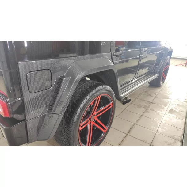  - Mercedes-Benz - Brabus Carbon Widestar 车身套件（侧板），适用于梅赛德斯-奔驰 G 级 W463（23 项元素） - 1 - 在 Tuneverse 购买适用于梅赛德斯-奔驰 W463 的 Brabus 碳纤维 