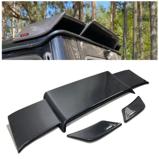  - Mercedes Benz - Becquet arrière en fibre de carbone Brabus pour Mercedes-Benz W463 G-Wagon Classe G - 1 - Achetez l'aileron d