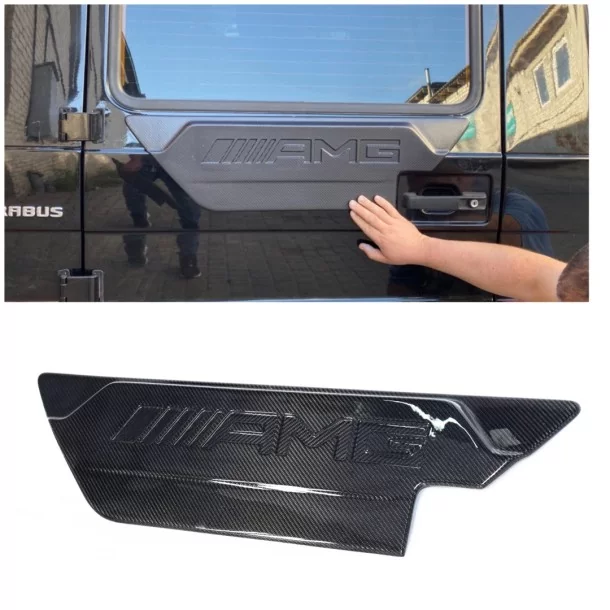  - Mercedes Benz - Сarbon fibra AMG puerta trasera accesorio para Mercedes-Benz W463 Clase G - 1 - ¡Compre el accesorio de fibra