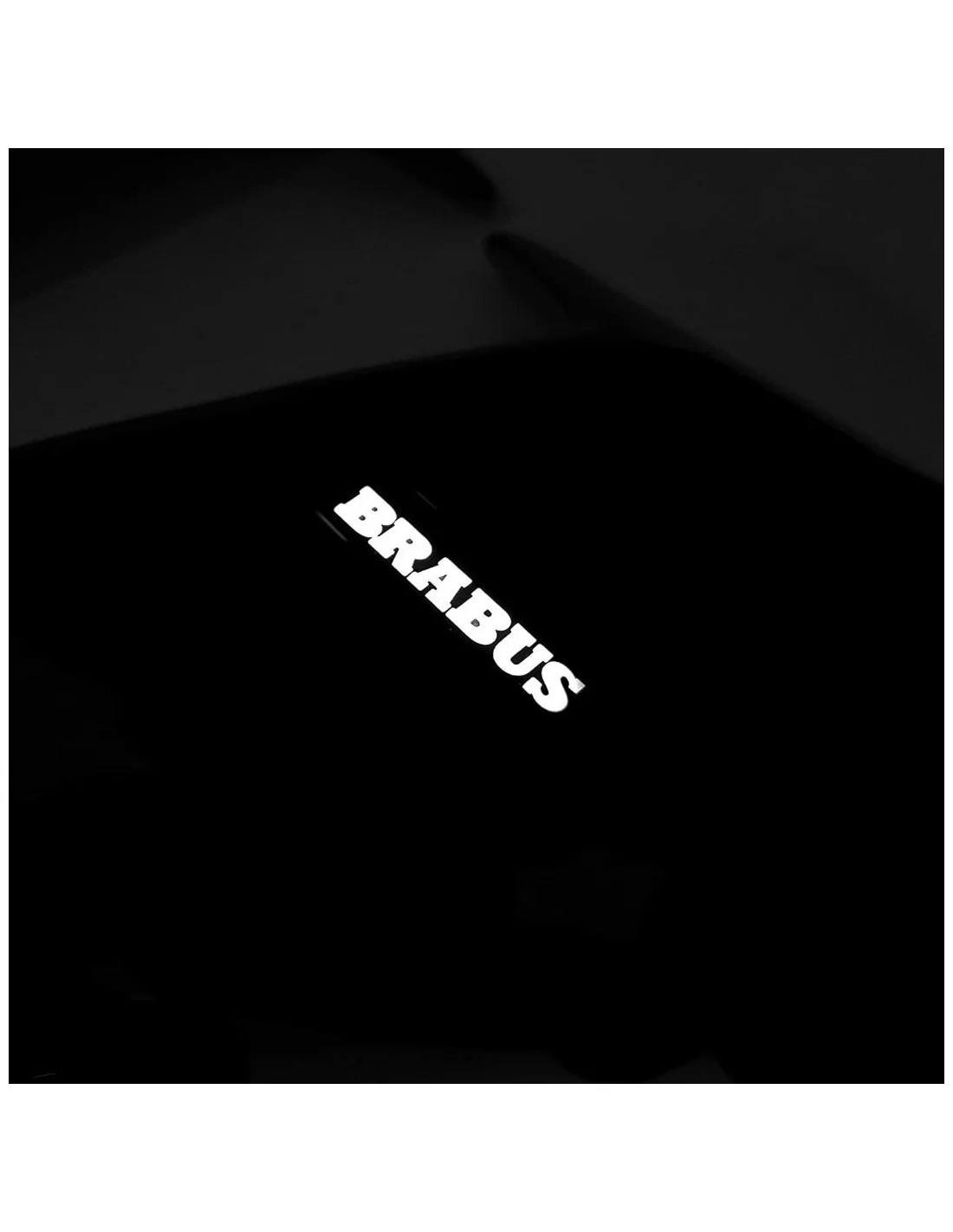  - Mercedes Benz - Mercedes W222 2013-2020 Klasse Carbon Fender Covers Flaps Fangs con illuminazione LED Compatibile con Brabus 