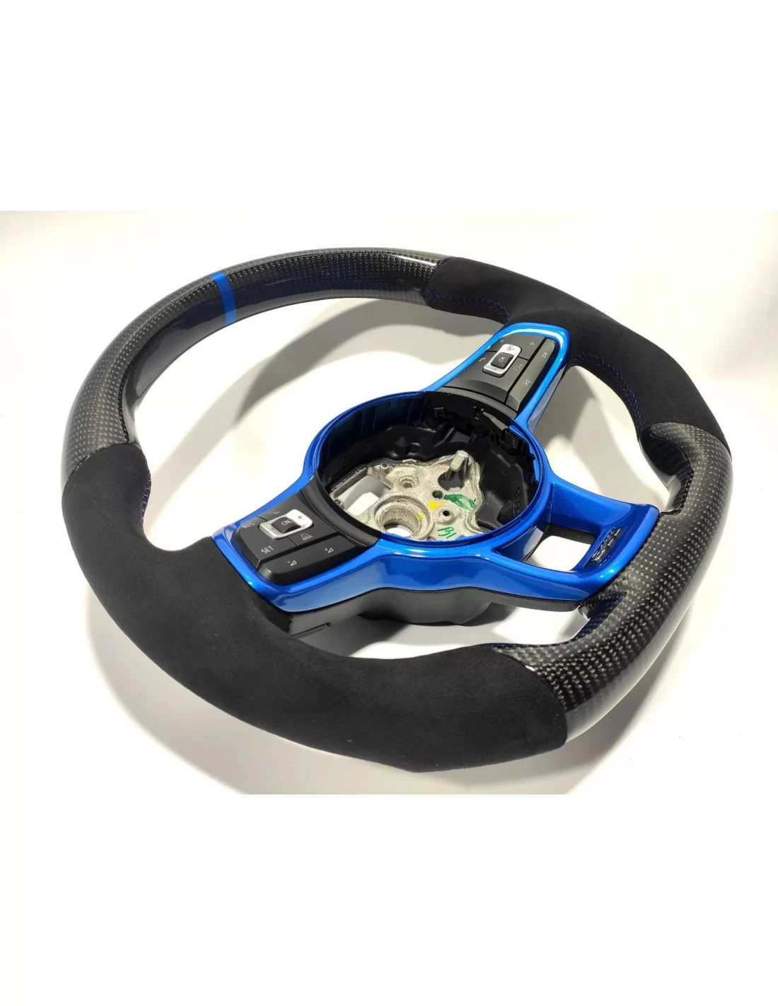 - Steering Wheels - Volkswagen Golf Jetta MK7 A7 CaSteering Wheel Carbon Alcantara - 10 - Förhöj din Volkswagen Golf eller Jett - Steering Wheels - Volkswagen Golf Jetta MK7 A7 CaSteering Wheel Carbon Alcantara - 10 - Förhöj din Volkswagen Golf eller Jett