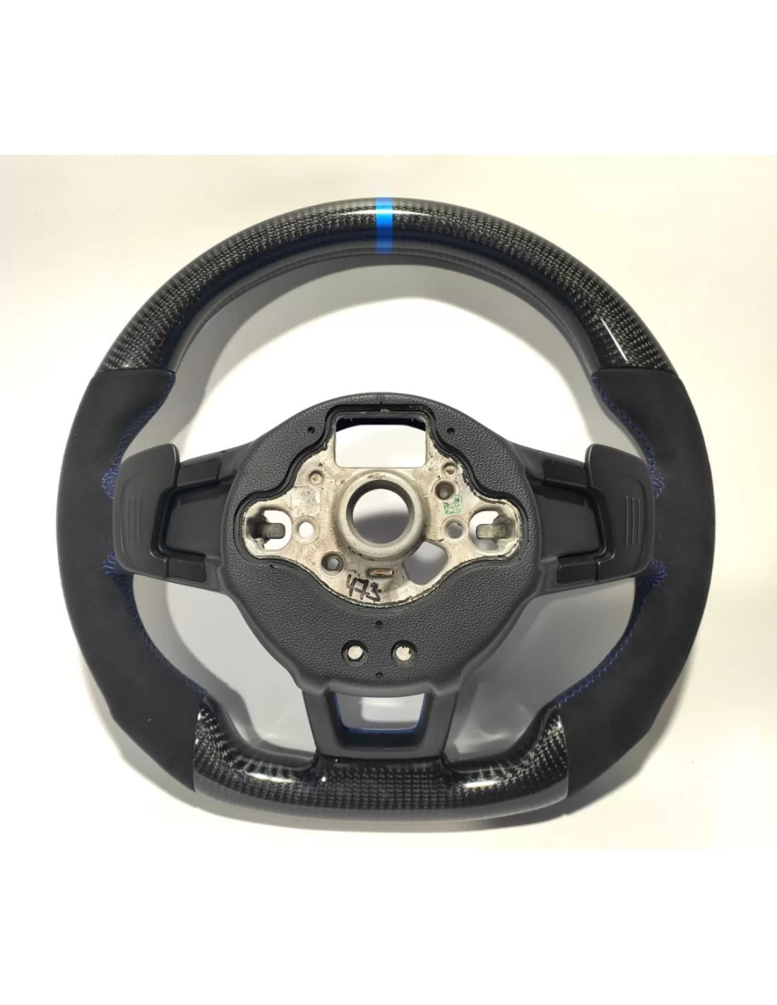 - Steering Wheels - Volkswagen Golf Jetta MK7 A7 CaSteering Wheel Carbon Alcantara - 11 - Förhöj din Volkswagen Golf eller Jett - Steering Wheels - Volkswagen Golf Jetta MK7 A7 CaSteering Wheel Carbon Alcantara - 11 - Förhöj din Volkswagen Golf eller Jett