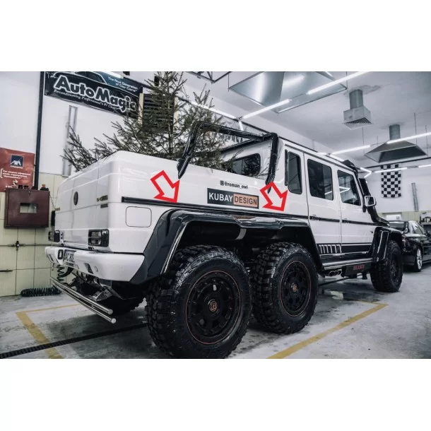  - Mercedes-Benz - Stänkskärmar i glasfiber för Mercedes-Benz W463 6x6 - 1 - Uppgradera din Mercedes-Benz W463 6x6 med högkvalit