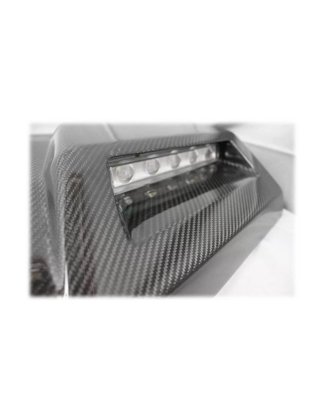 - Mercedes Benz - Kohlefaser Frontdachspoiler mit LEDs für Mercedes-Benz W463 G-Wagon 4x4 6x6 - 4 - Veredeln Sie Ihren Mercedes  - Mercedes Benz - Kohlefaser Frontdachspoiler mit LEDs für Mercedes-Benz W463 G-Wagon 4x4 6x6 - 4 - Veredeln Sie Ihren Mercedes