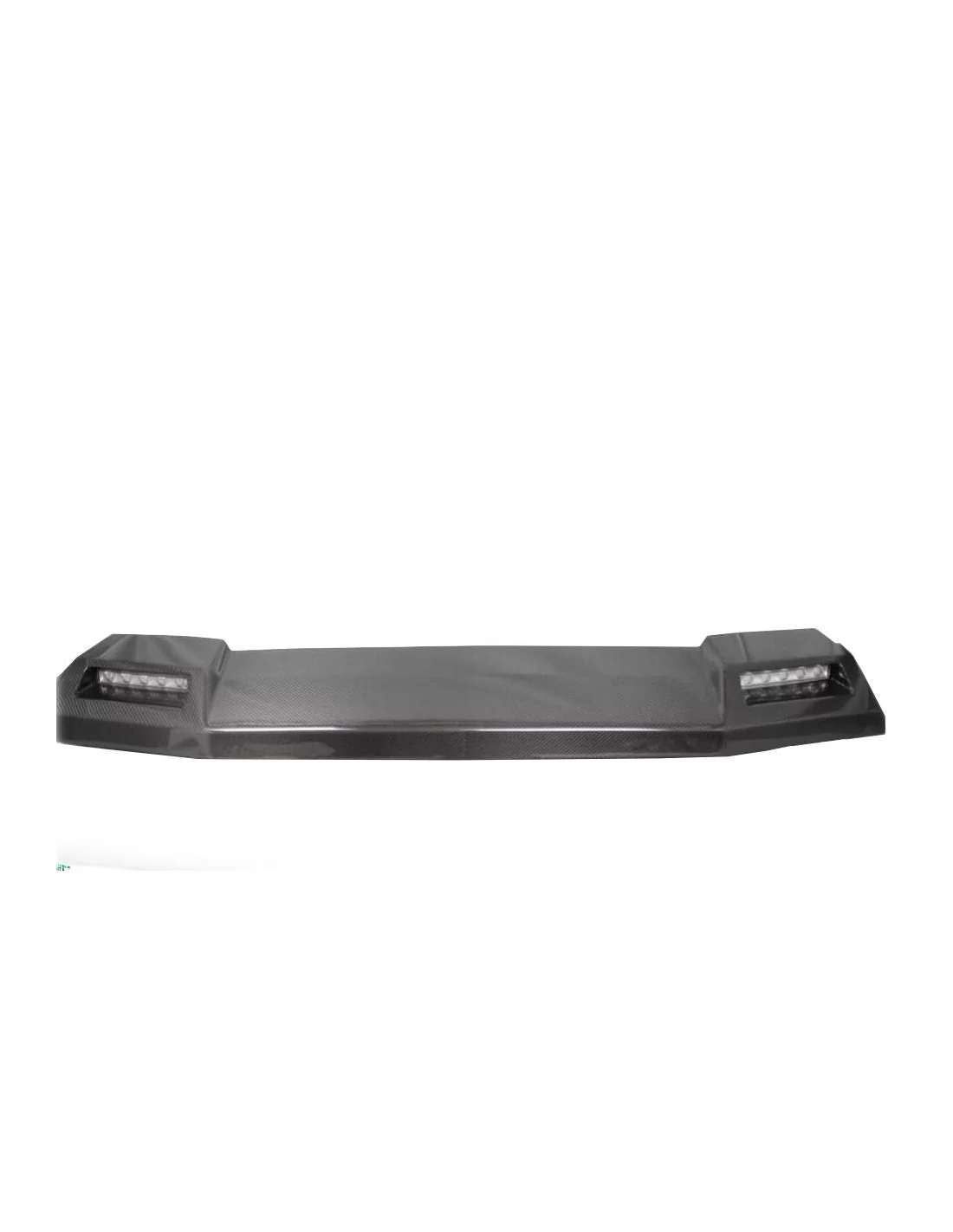 - Mercedes Benz - Kohlefaser Frontdachspoiler mit LEDs für Mercedes-Benz W463 G-Wagon 4x4 6x6 - 5 - Veredeln Sie Ihren Mercedes  - Mercedes Benz - Kohlefaser Frontdachspoiler mit LEDs für Mercedes-Benz W463 G-Wagon 4x4 6x6 - 5 - Veredeln Sie Ihren Mercedes