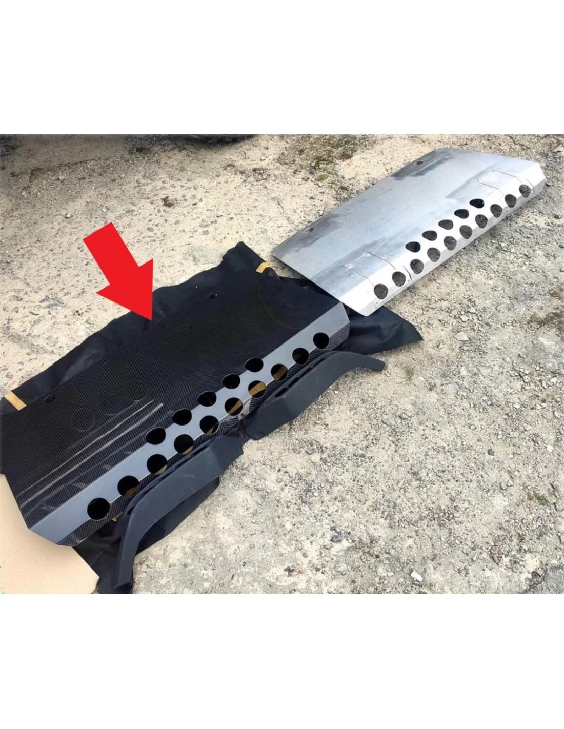  - Mercedes-Benz - Voorskidplaat van koolstofvezel voor Mercedes-Benz W463 6x6 G-Klasse - 17 - Koop een koolstofvezel skideplaat