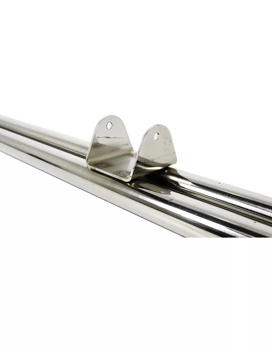  - Mercedes Benz - Piastra di protezione posteriore in acciaio inox con tubi per Mercedes-Benz W463 6x6 - 4 - Acquista una piast