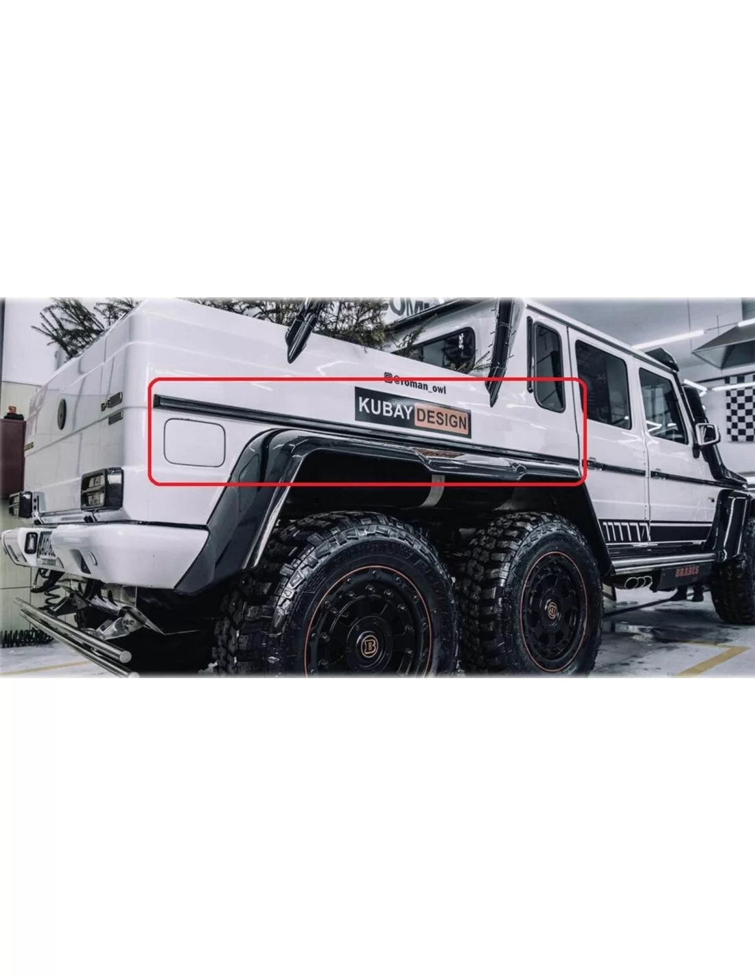 - Mercedes Benz - Moulures arrière longues en carbone pour Mercedes-Benz 6x6 W463 Classe G - 1 - Achetez les moulures arrière l - Mercedes Benz - Moulures arrière longues en carbone pour Mercedes-Benz 6x6 W463 Classe G - 1 - Achetez les moulures arrière l