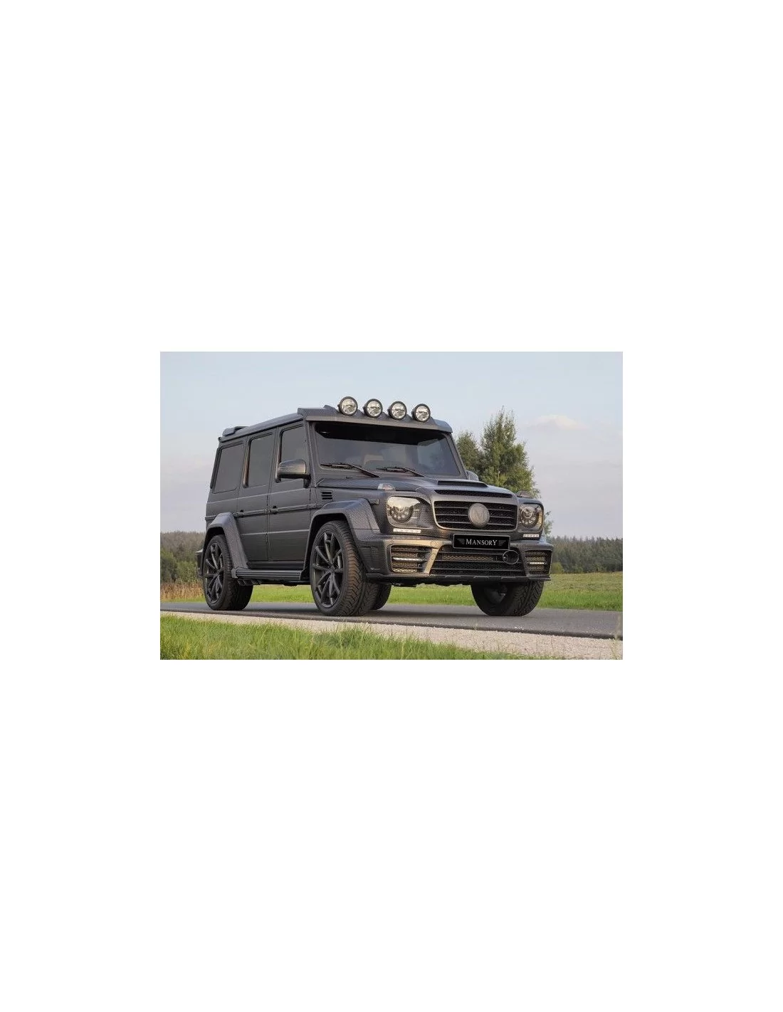  - Mercedes Benz - Kit de carrocería de carbono MansorY Gronos para Mercedes-Benz Clase G W463 - 1 - ¡Comprar kit de carrocería 