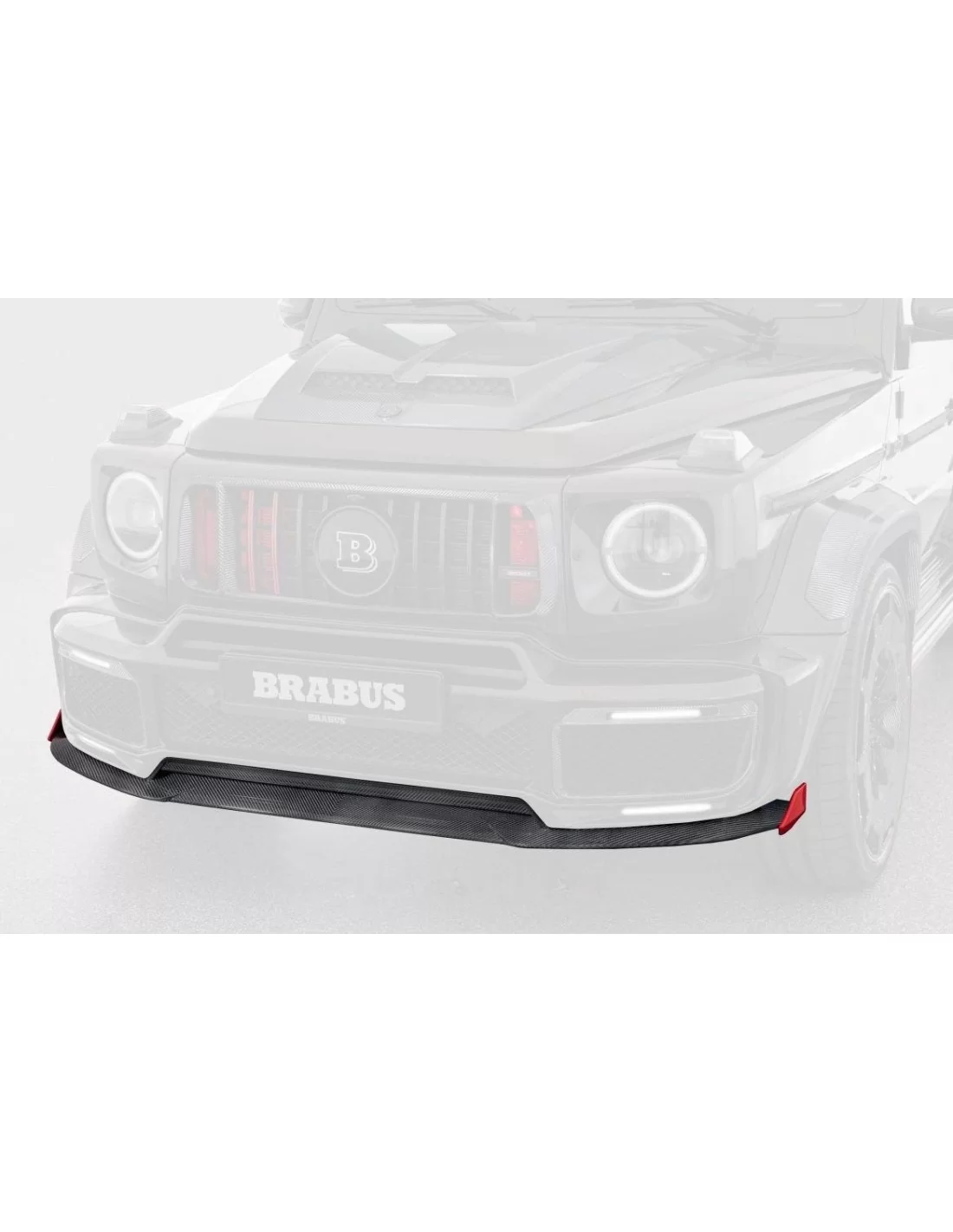 カーボンファイバーフロントリップスポイラー BRABUS G900 Rocket Edition メルセデスベンツW463a W464用 Mercedes-Benz, Mercedes-Benz G-Class 2018+ (W463A), Tuning 