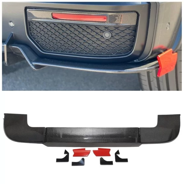 用于梅赛德斯-奔驰 W463a W464 的碳纤维 BRABUS G900 Rocket 版后扩散器 Mercedes-Benz, Mercedes-Benz G-Class 2018+ (W463A), Tuning & Exterior, G-Clas