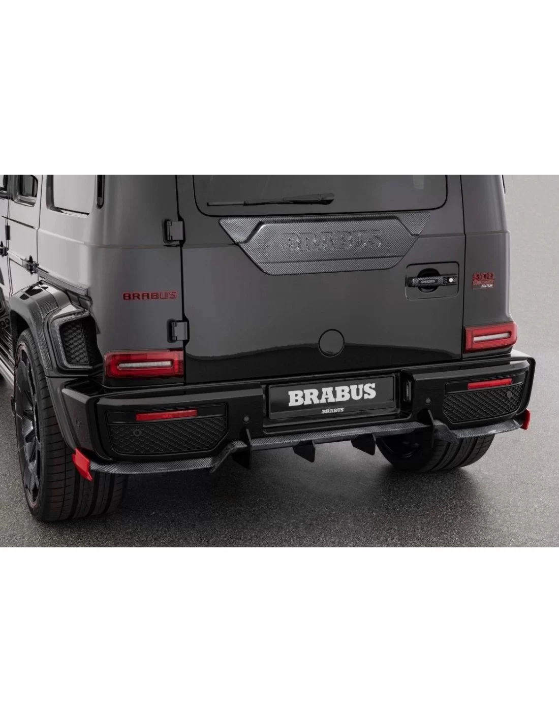 Koolstofvezel BRABUS G900 Rocket edition achterdiffusor voor Mercedes-Benz W463a W464 Mercedes-Benz, Mercedes-Benz G-Class 2018+