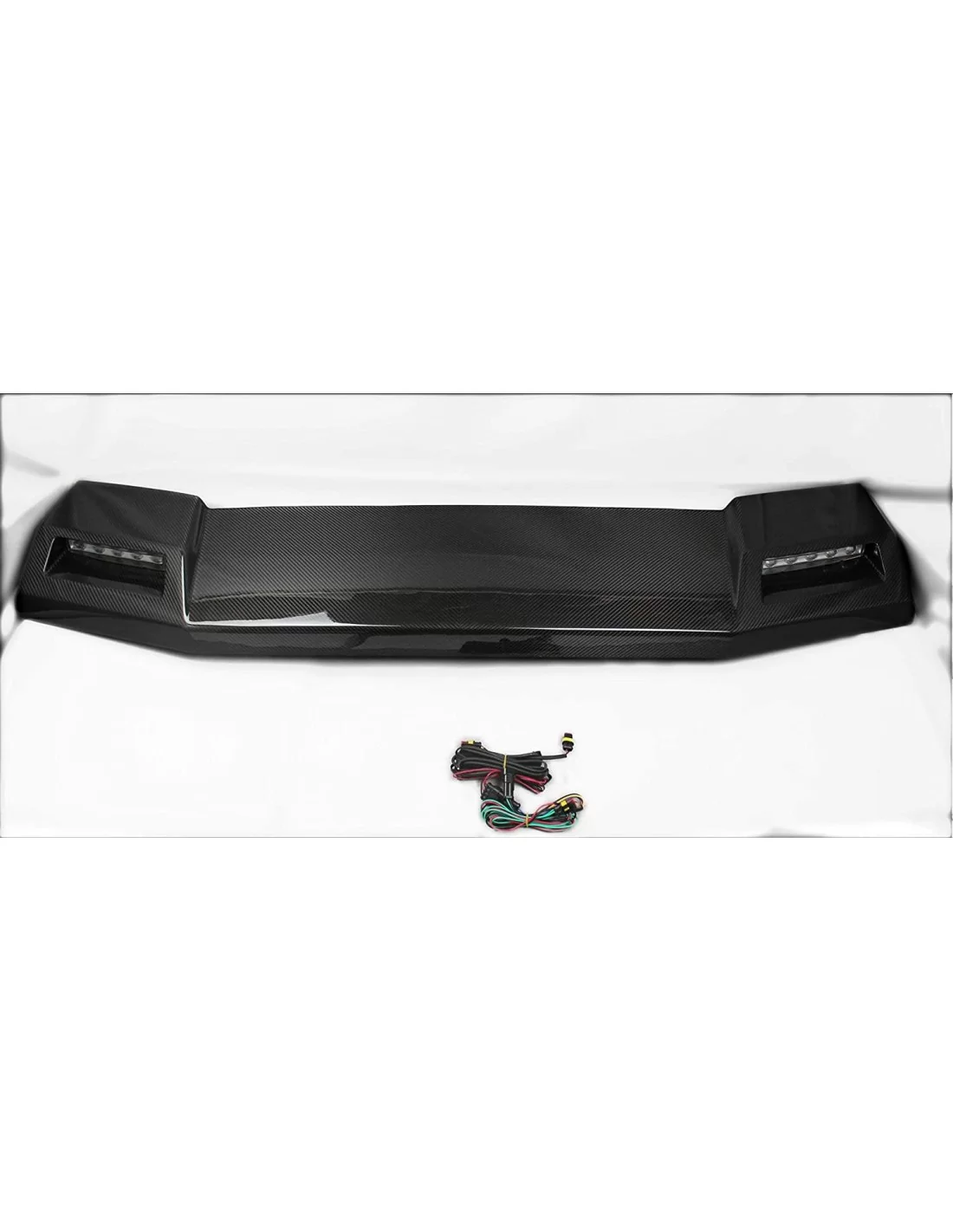 - Mercedes-Benz - Takspoiler i kolfiber med LED-lampor för Mercedes-Benz W463 G-Wagon 4x4 6x6 - 2 - Köp främre takspoiler i kol  - Mercedes-Benz - Takspoiler i kolfiber med LED-lampor för Mercedes-Benz W463 G-Wagon 4x4 6x6 - 2 - Köp främre takspoiler i kol