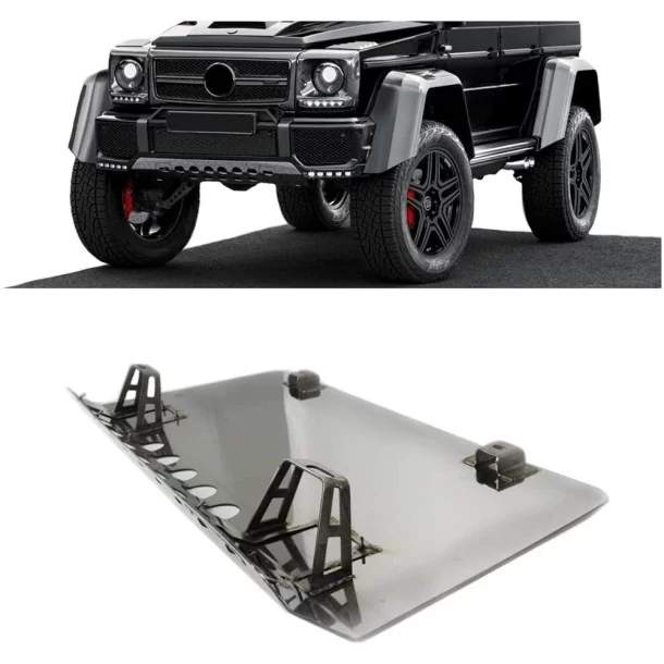  - Mercedes-Benz - Voorplaat roestvrij staal voor Mercedes-Benz 4x4 W463 G-Klasse - 1 - Koop een roestvaststalen frontplaten voo